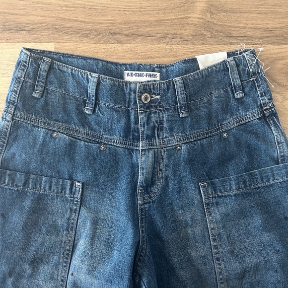Free People Oasis Denim Crop Jeans, Size: 26- NWOT - Picture 6 of 16
